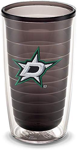 Tervis Made in USA Çift Duvarlı NHL Dallas Stars Yalıtımlı Bardak Bardak İçecekleri Soğuk ve Sıcak Tutar, 16oz, Birincil