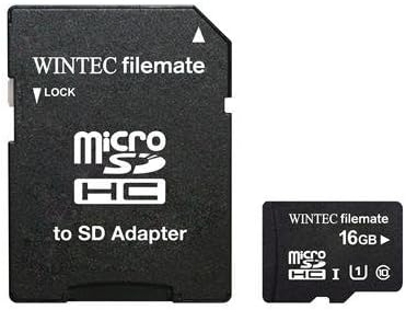 Wintec dosya arkadaşı Pro Artı 32GB UHS-I U1 microSDHC C10 Kart Adaptörü Perakende (3FMUSD32GU1PI-R)