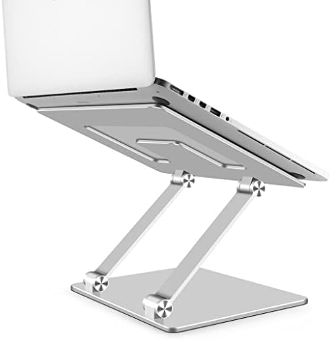 MHYFC laptop standı Dizüstü Bilgisayar için Yükseltme Soğutma stand braketi Katlanabilir taşınabilir stant (Renk: Beyaz-Meyve